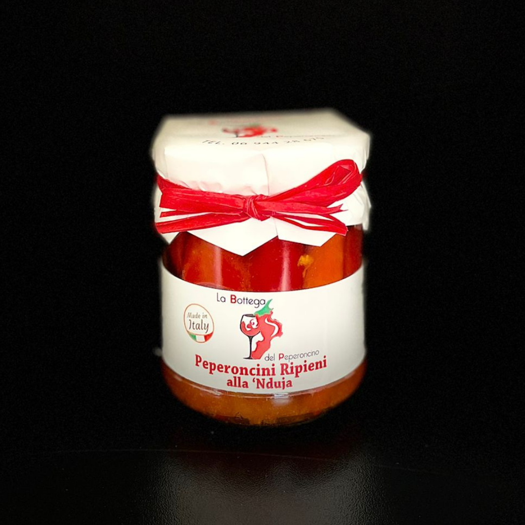Peperoncini ripieni alla 'Nduja - 190g