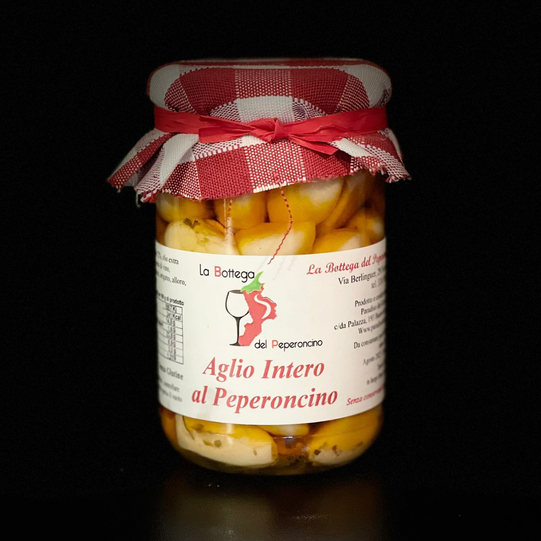 Aglio intero al peperoncino - 270g