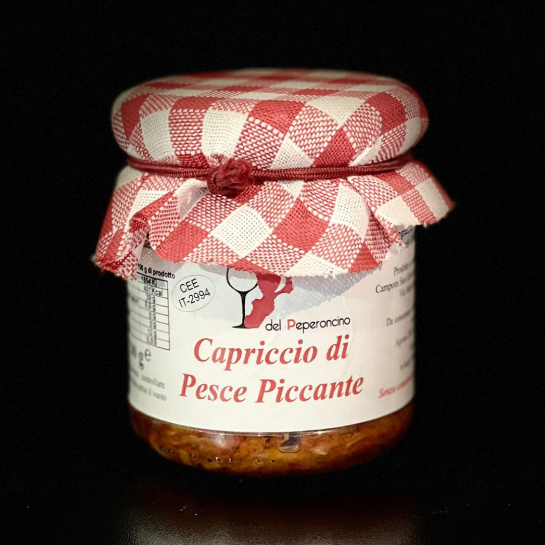 Capriccio di pesce piccante - 200g
